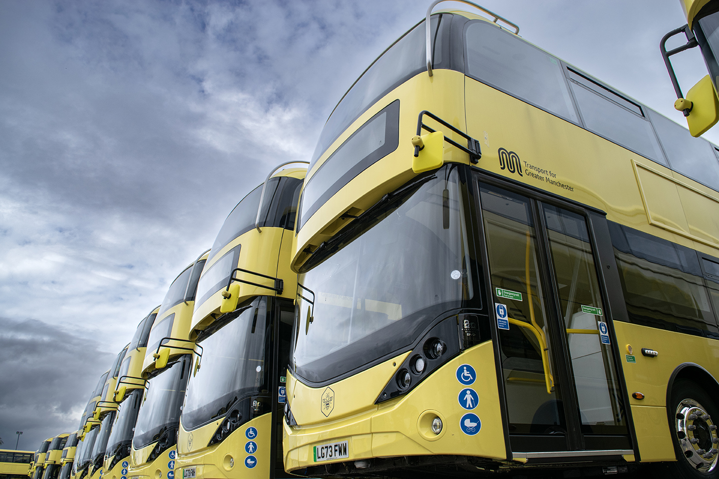 Greater Manchester Bee network buses