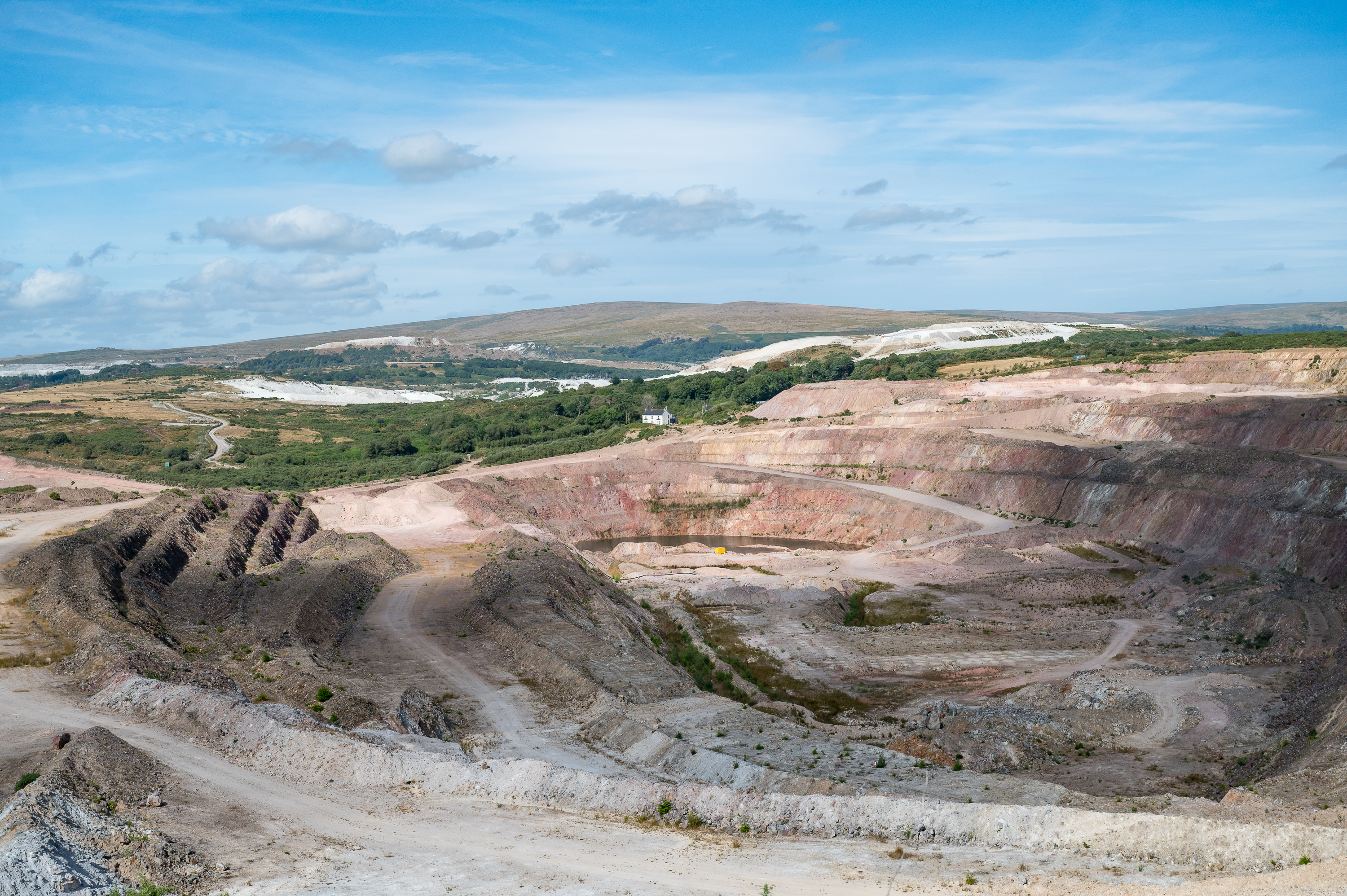 Hemerdon Mine Aerial View
